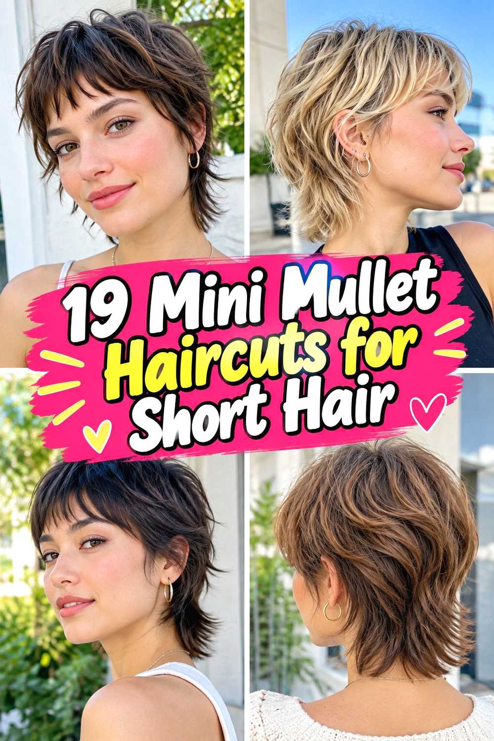 19 Mini Mullet Haircuts for Short Hair