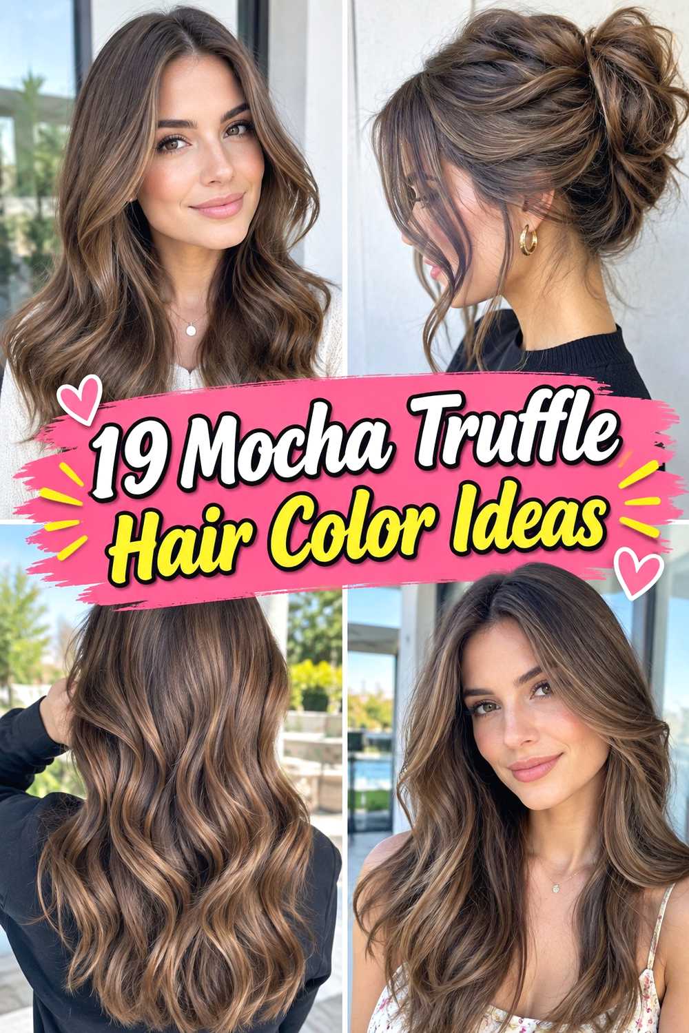 19 Mocha Truffle Hair Color Ideas