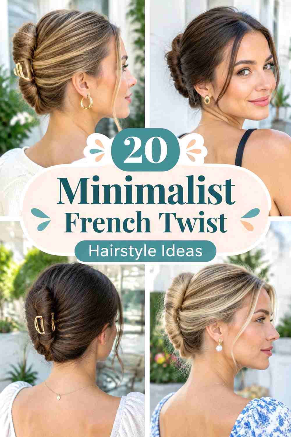 20 Minimalist French Twist Hairstyle Ideas