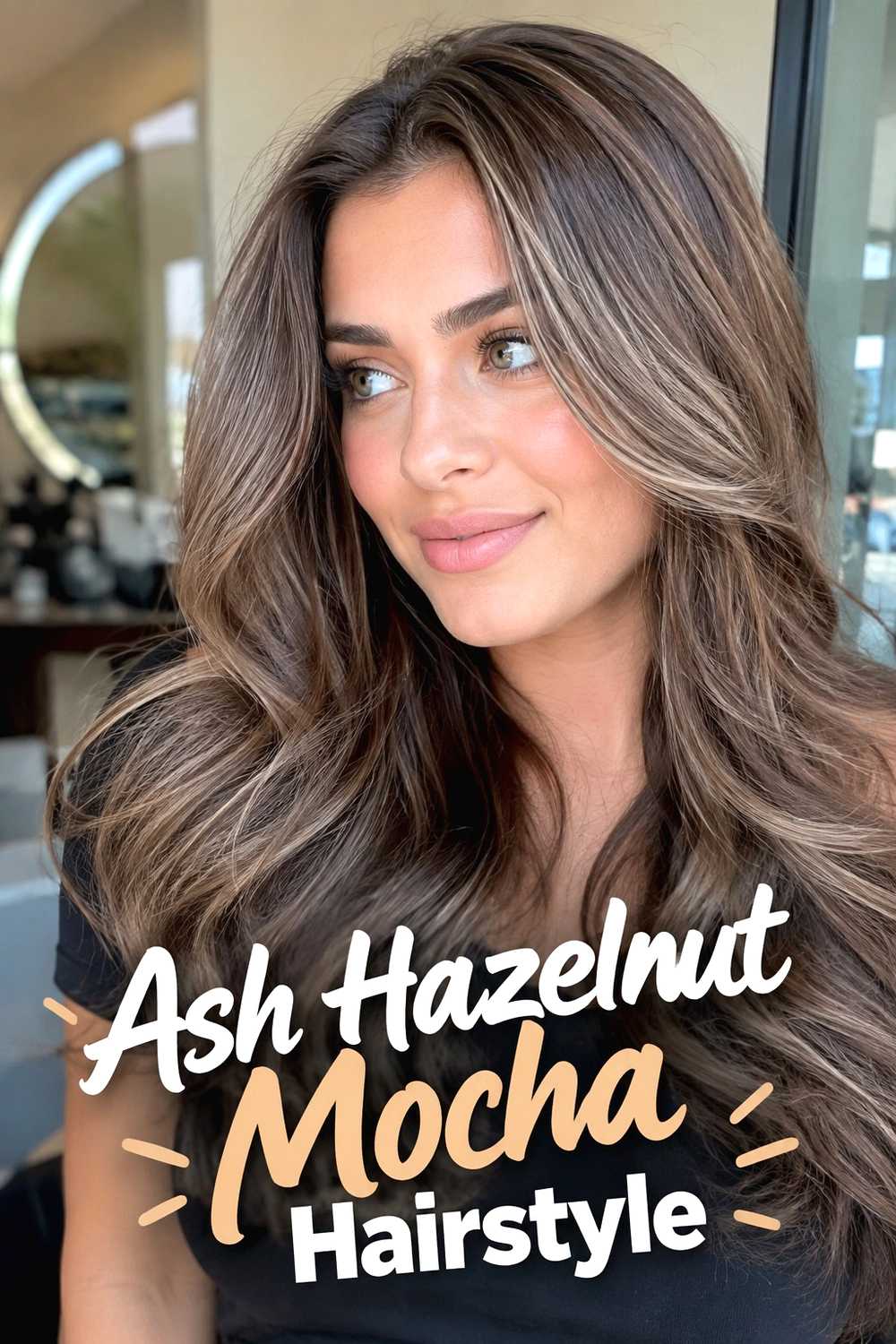 5. Ash Hazelnut Mocha Hairstyle