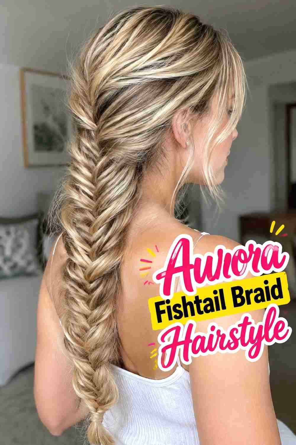 6. Aurora Fishtail Braid Hairstyle