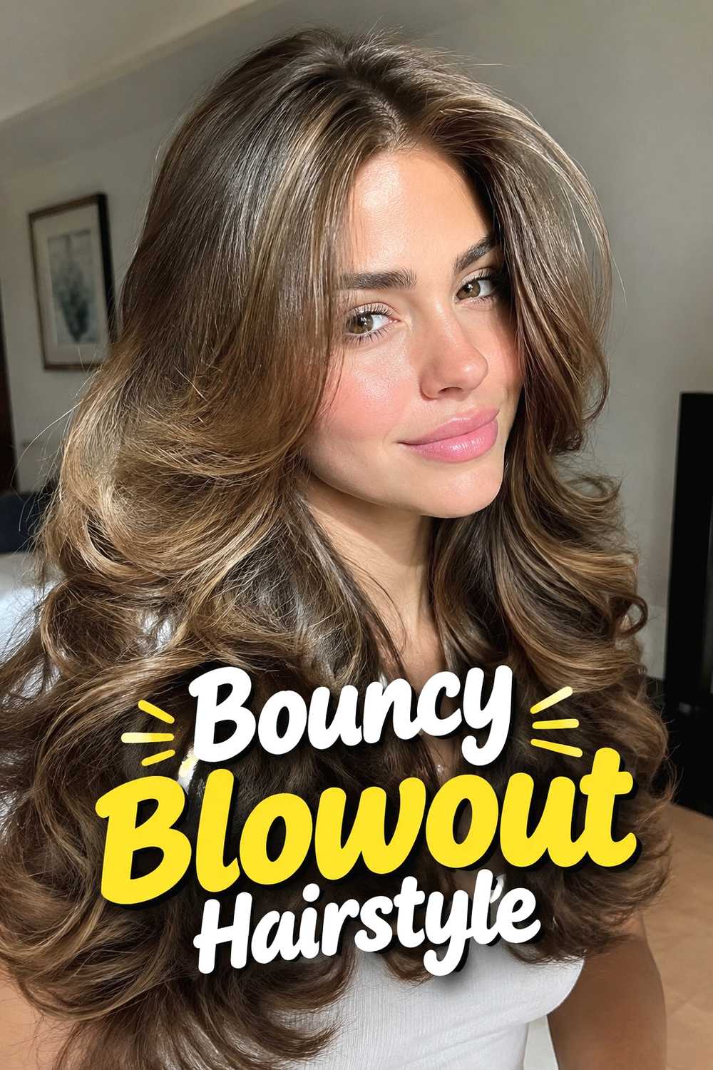 10. Bouncy Blowout Hairstyle
