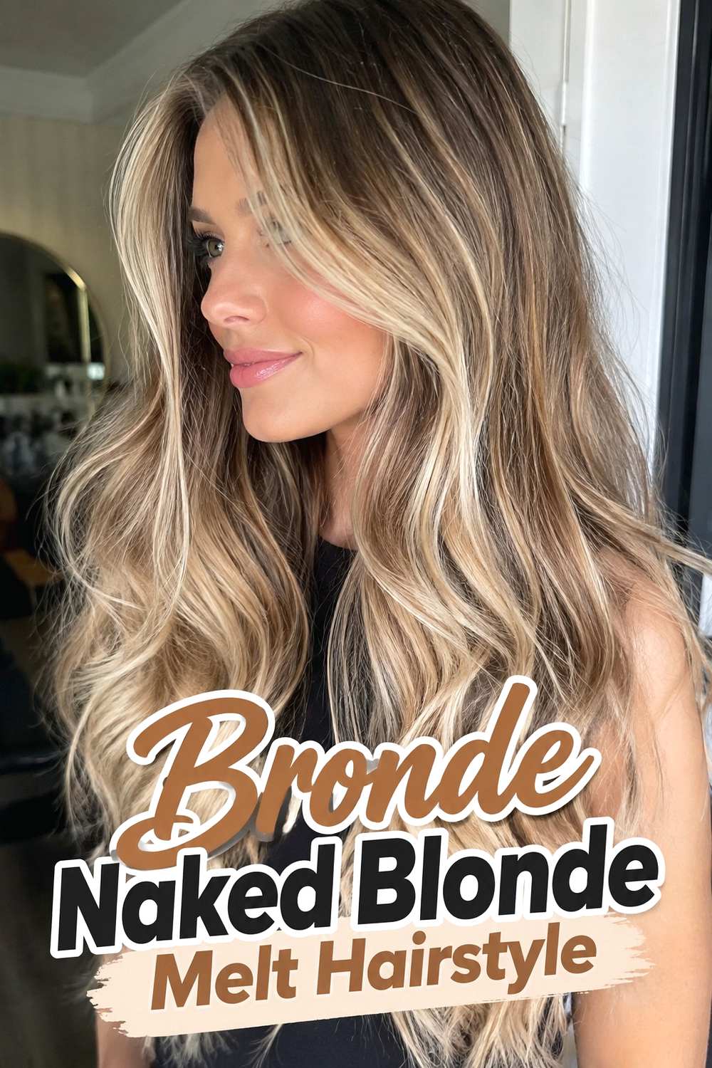 10. Bronde Naked Blonde Melt Hairstyle