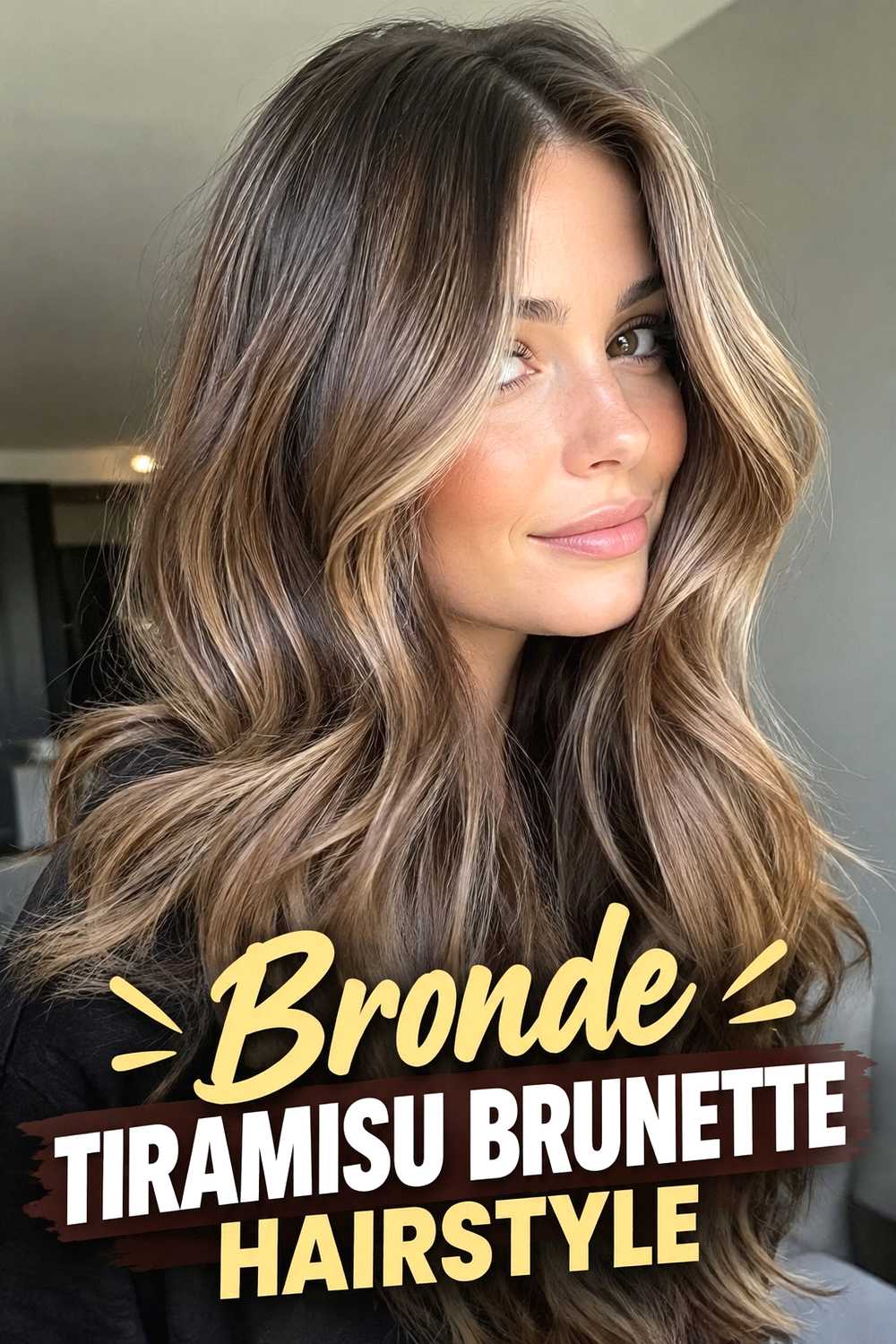 11. Bronde Tiramisu Brunette Hairstyle