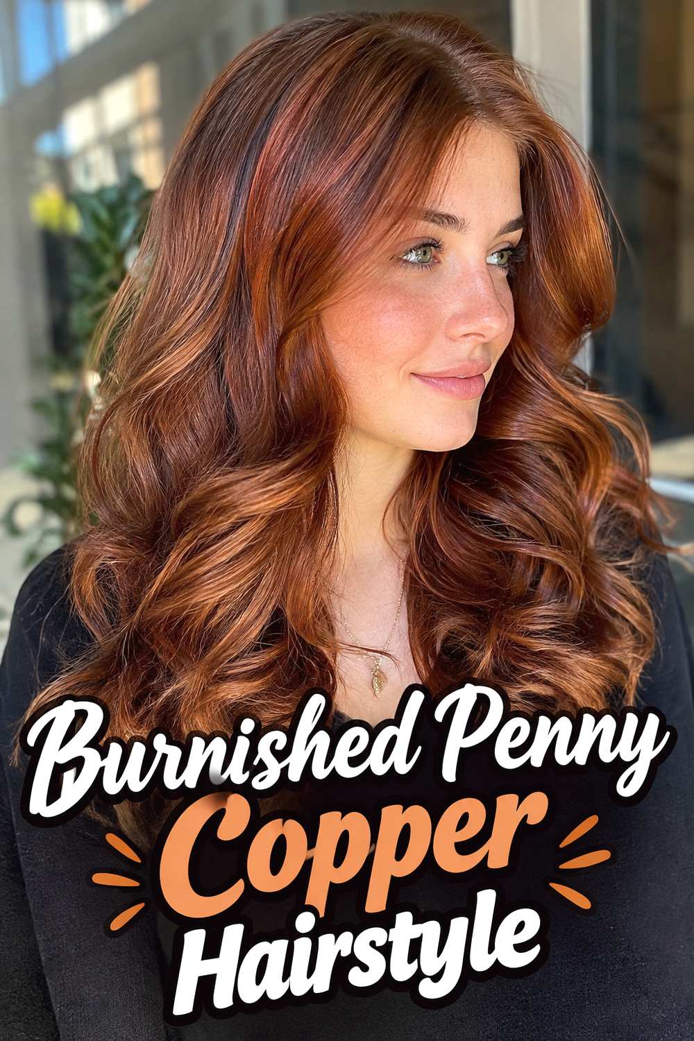 2. Burnished Penny Copper Hairstyle