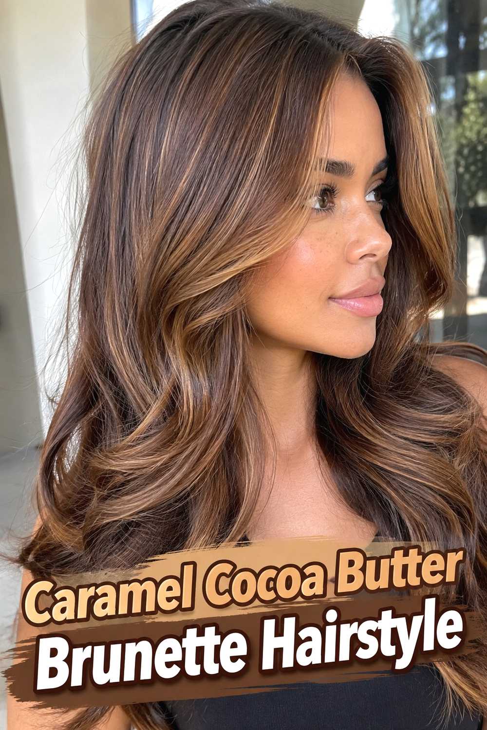 4. Caramel Cocoa Butter Brunette Hairstyle