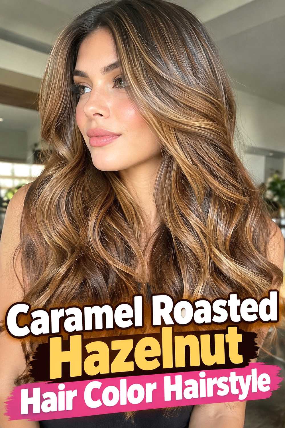 5. Caramel Roasted Hazelnut Hair Color Hairstyle