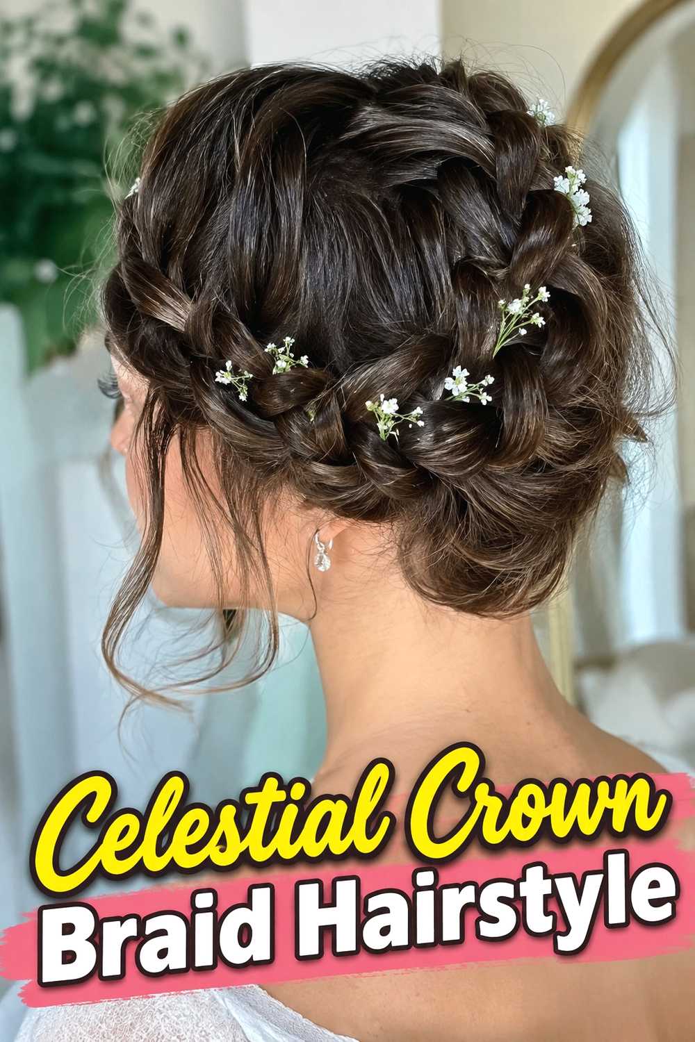 3. Celestial Crown Braid Hairstyle