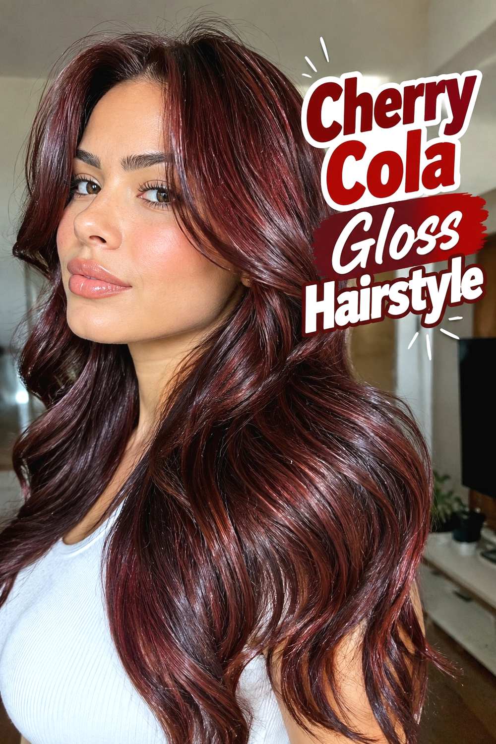 Cherry Cola Gloss Hairstyle