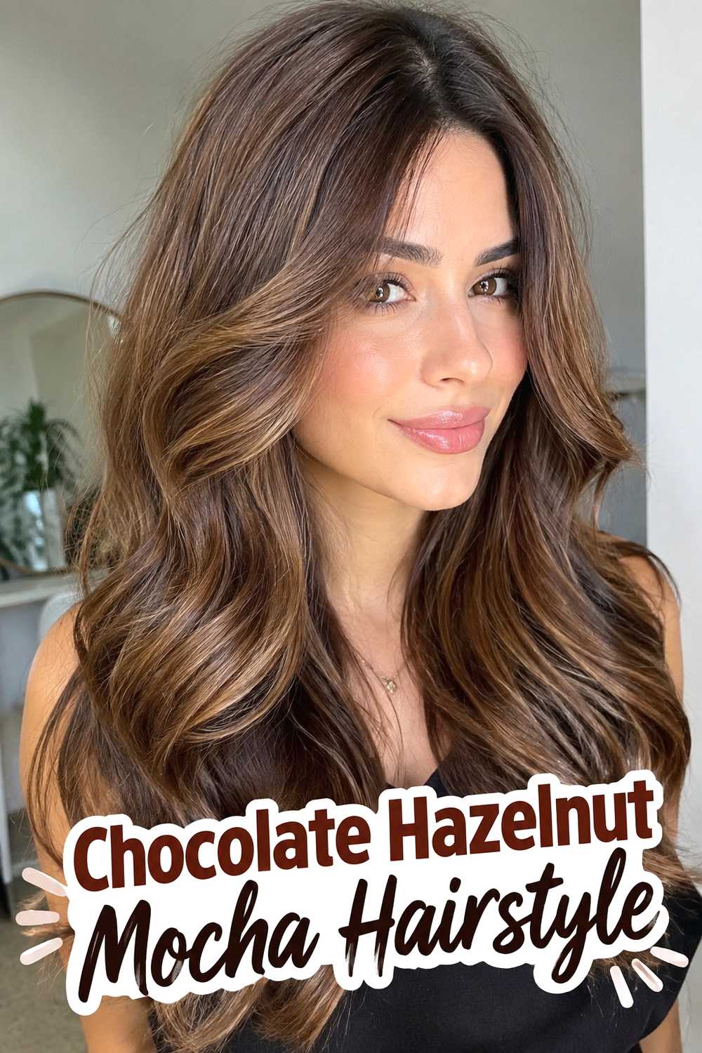 6. Chocolate Hazelnut Mocha Hairstyle