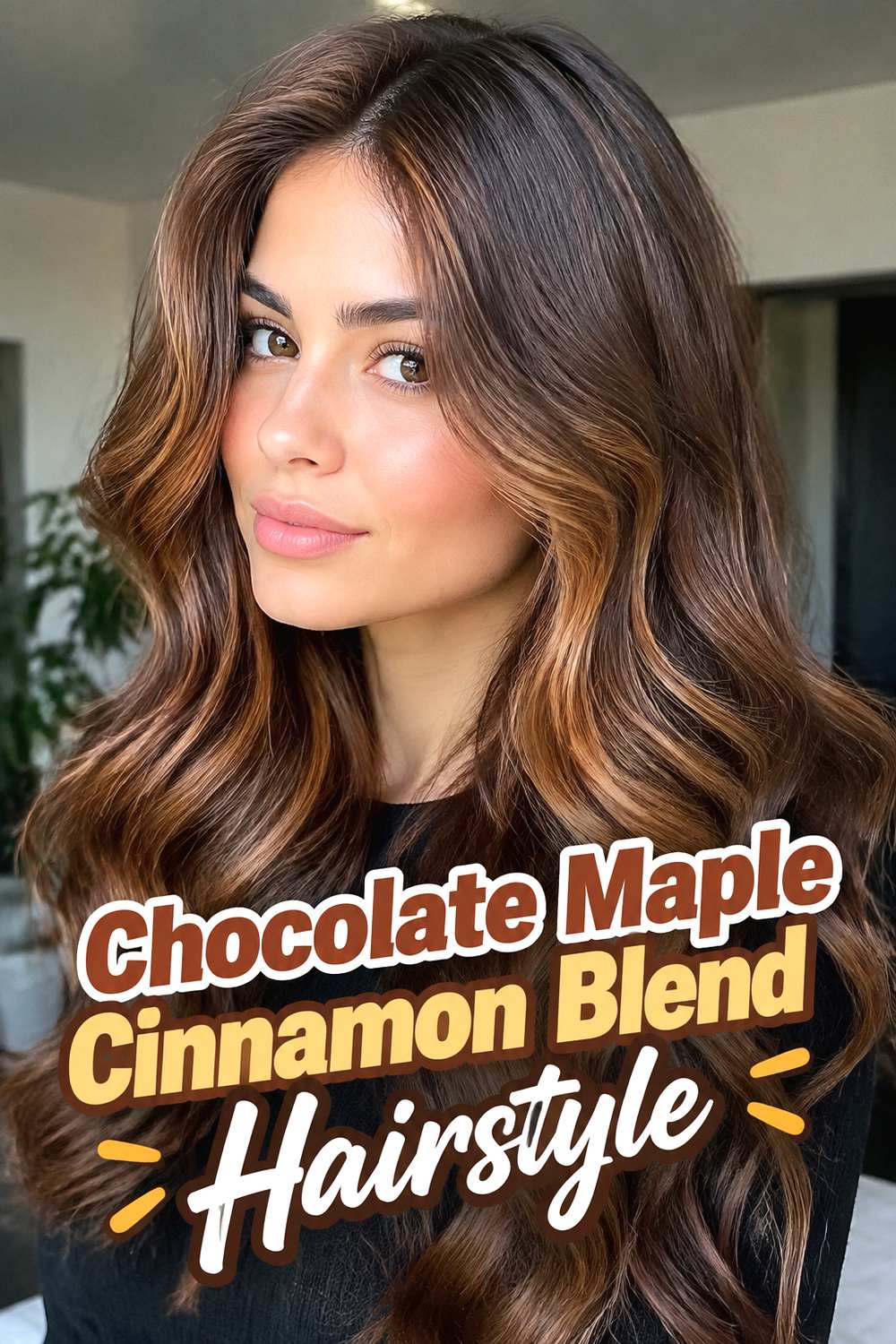 Chocolate Maple Cinnamon Blend Hairstyle