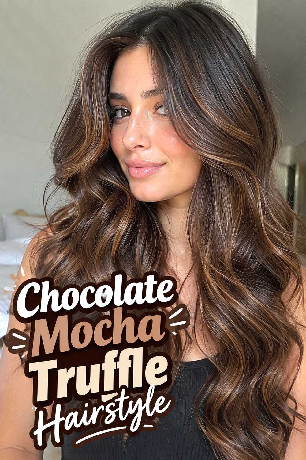 3. Chocolate Mocha Truffle Hairstyle