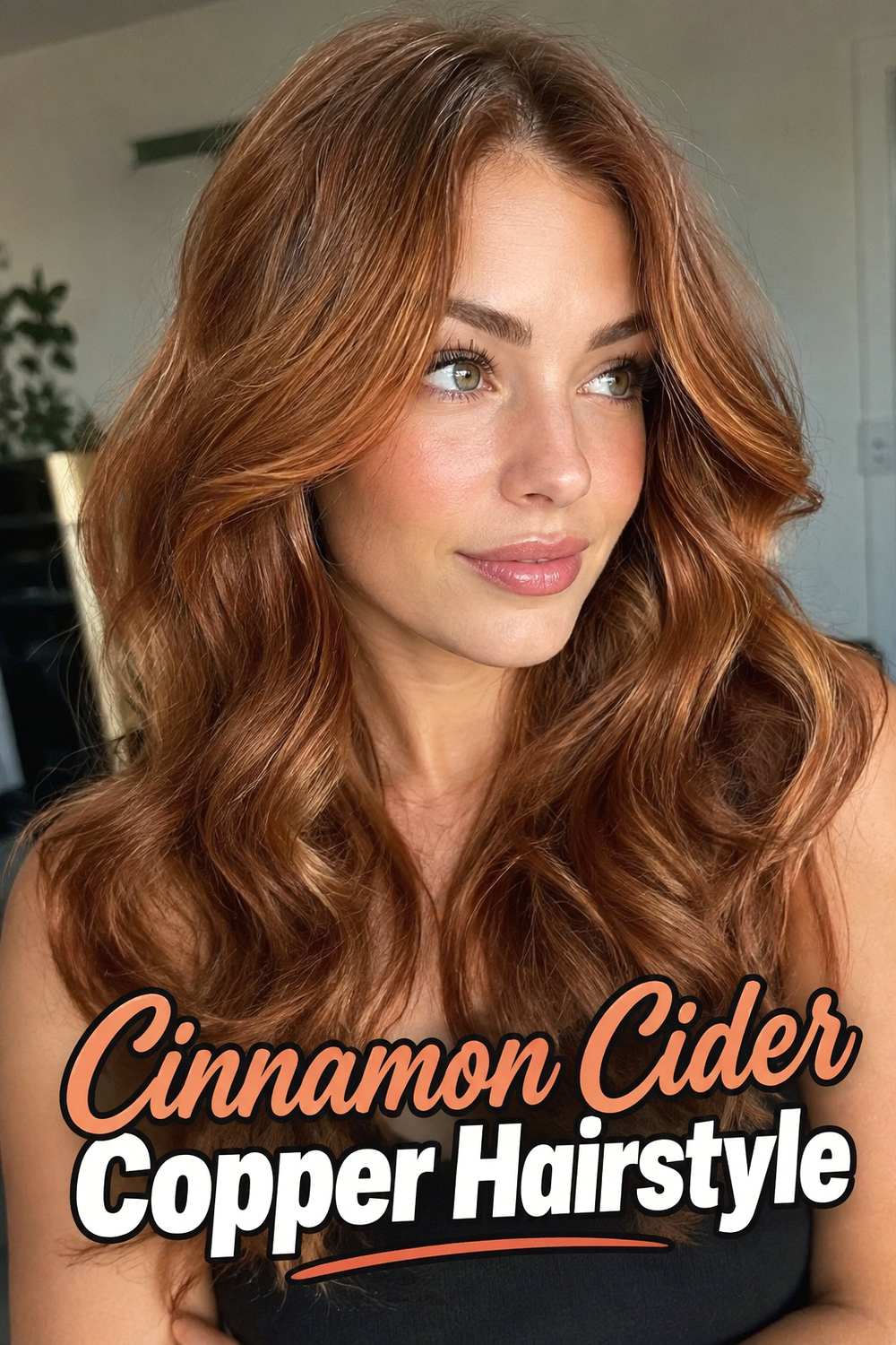 8. Cinnamon Cider Copper Hairstyle