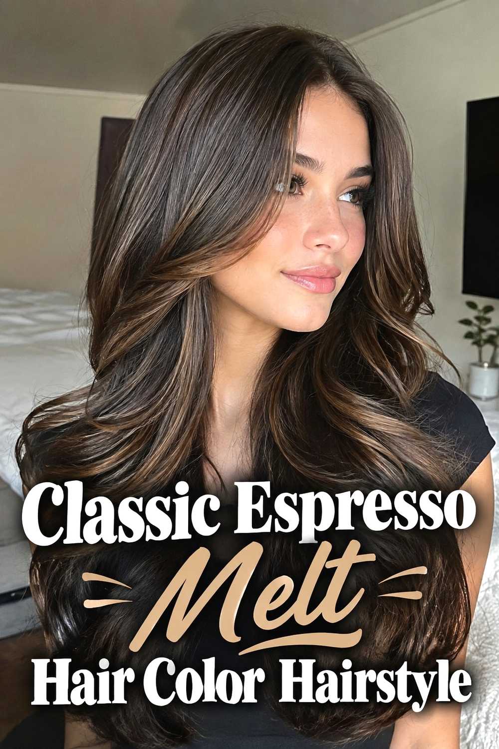 1. Classic Espresso Melt Hair Color Hairstyle