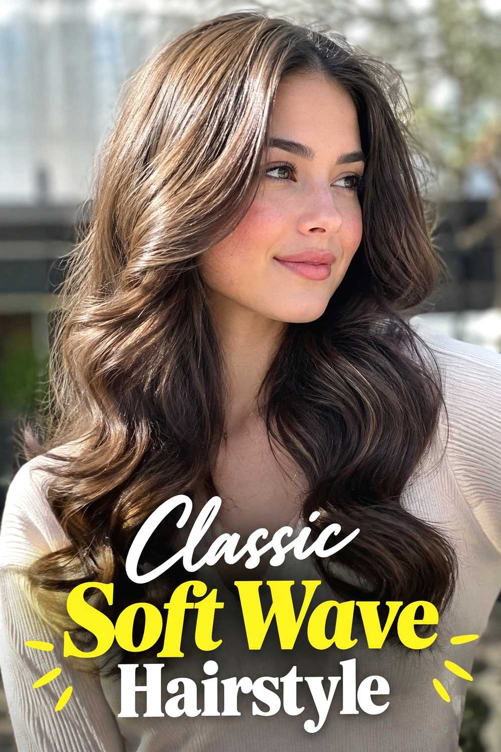 1. Classic Soft Wave Hairstyle