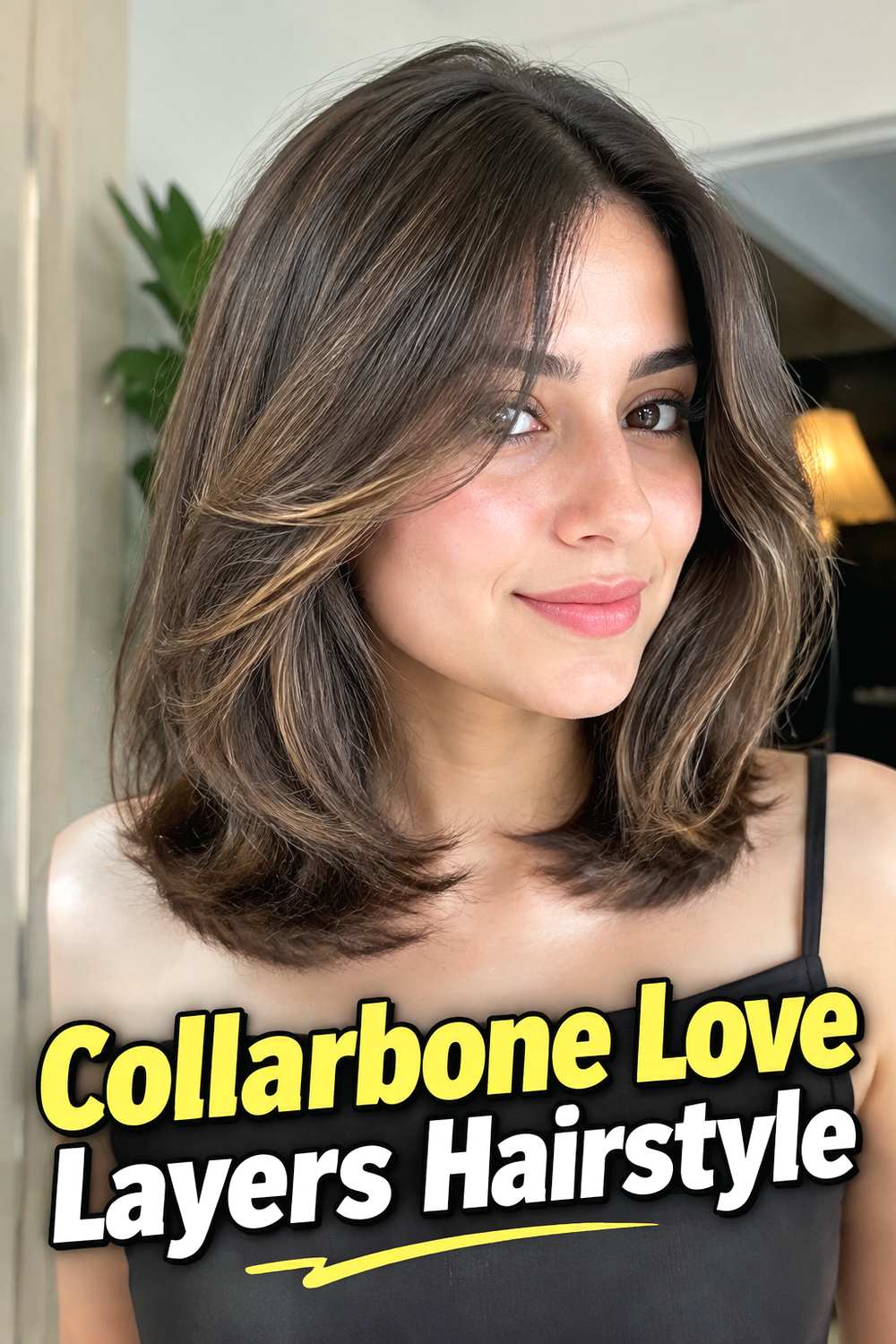 Collarbone Love Layers Hairstyle