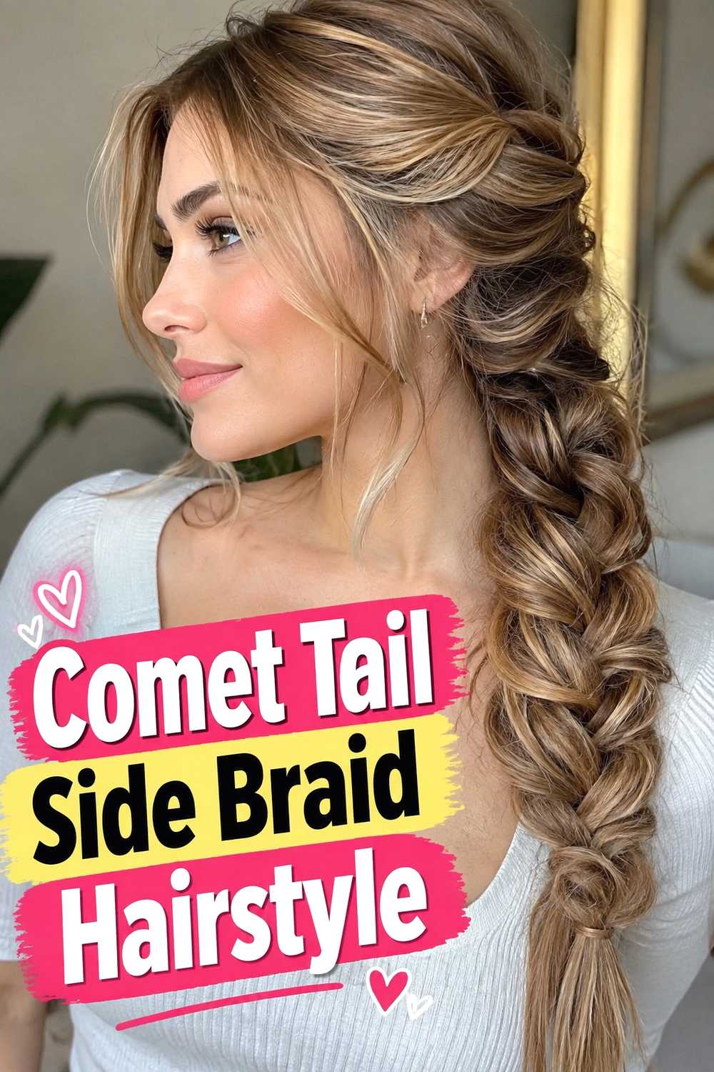 11. Comet Tail Side Braid Hairstyle
