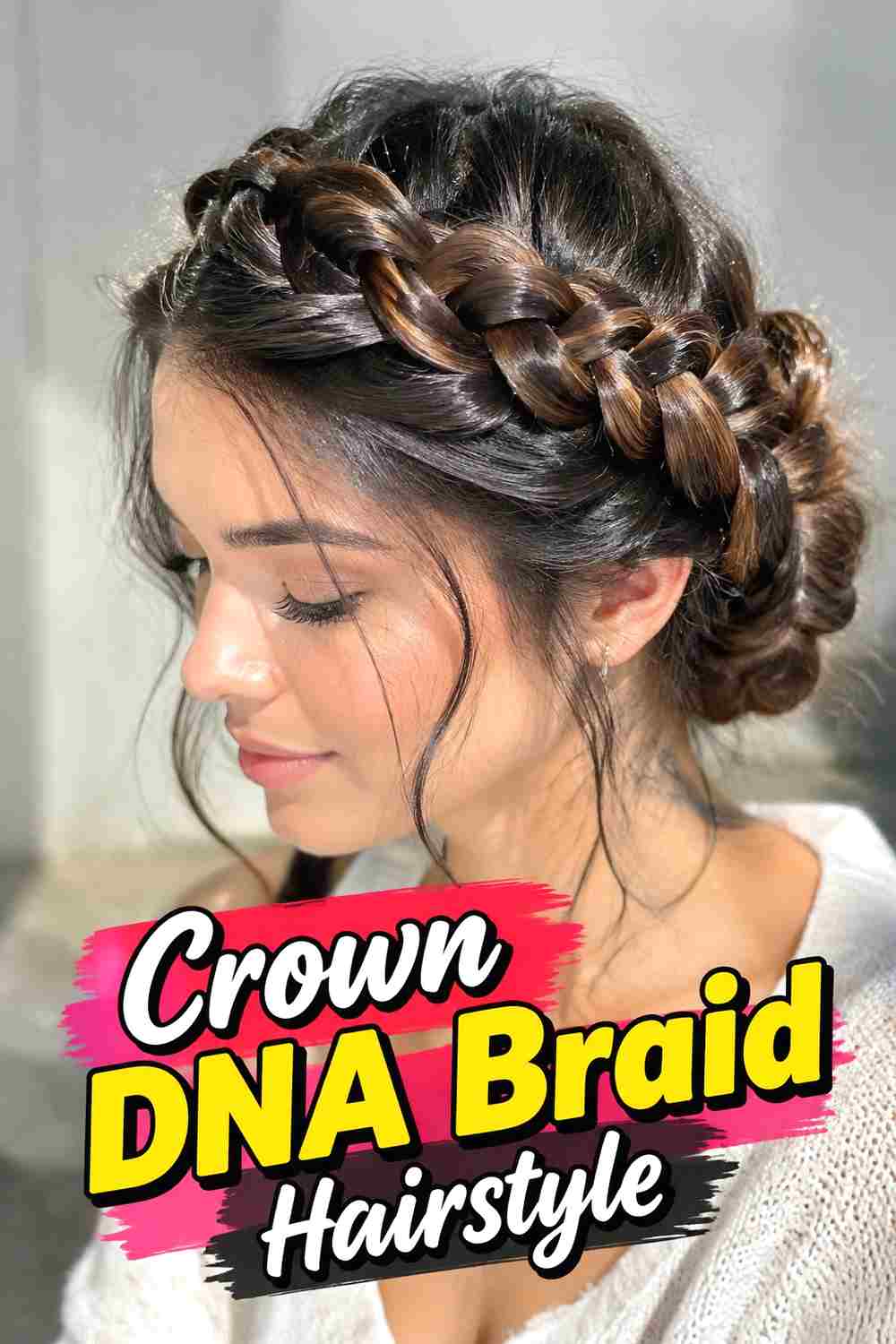 7. Crown Dna Braid Hairstyle