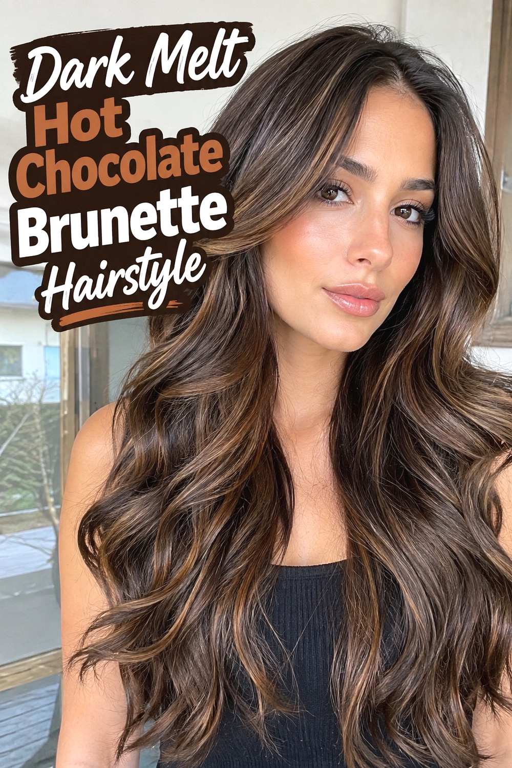 6. Dark Melt Hot Chocolate Brunette Hairstyle