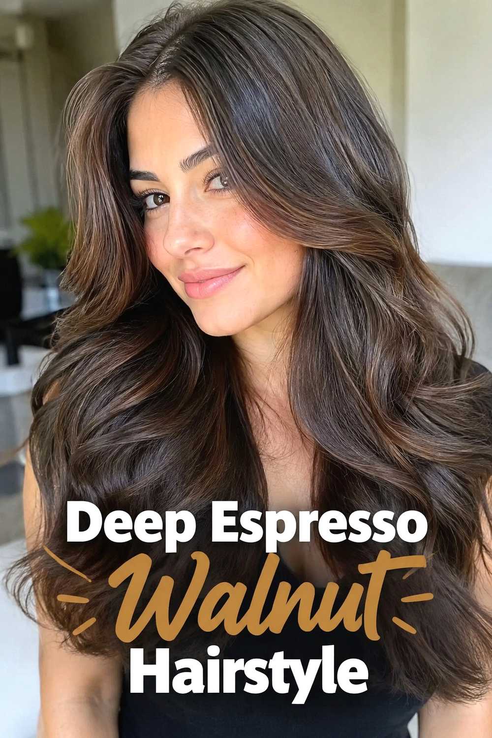 2. Deep Espresso Walnut Hairstyle