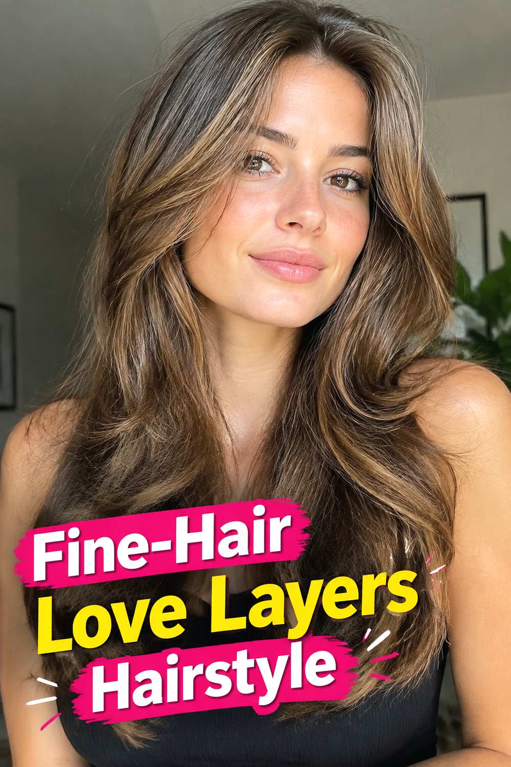 Fine-Hair Love Layers Hairstyle
