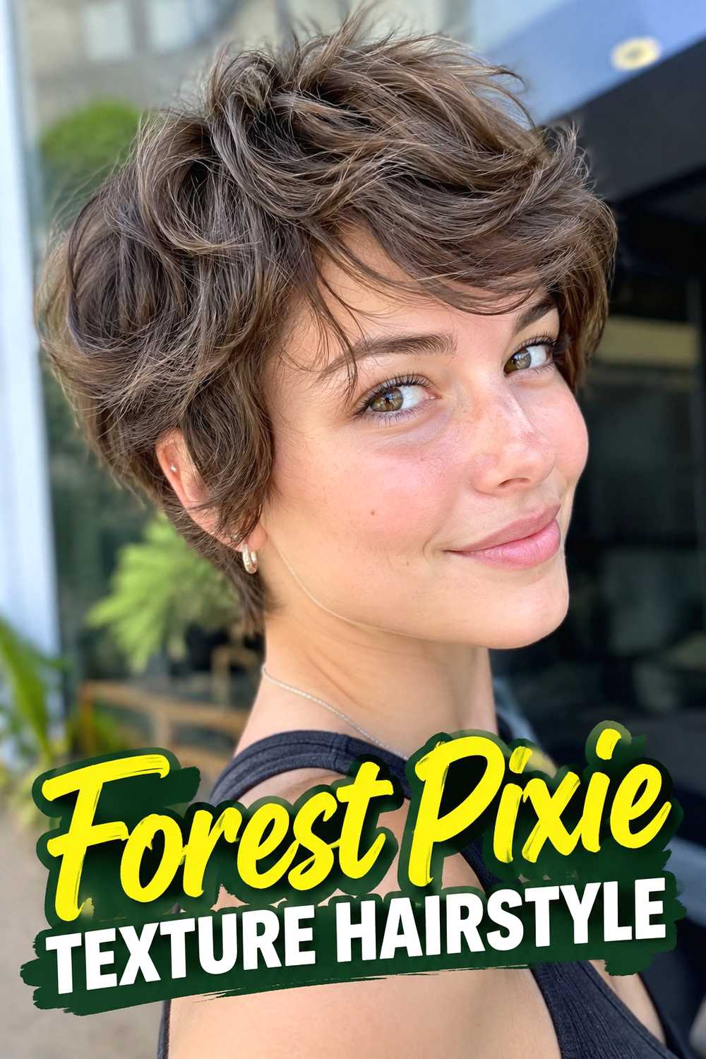 14. Forest Pixie Texture Hairstyle