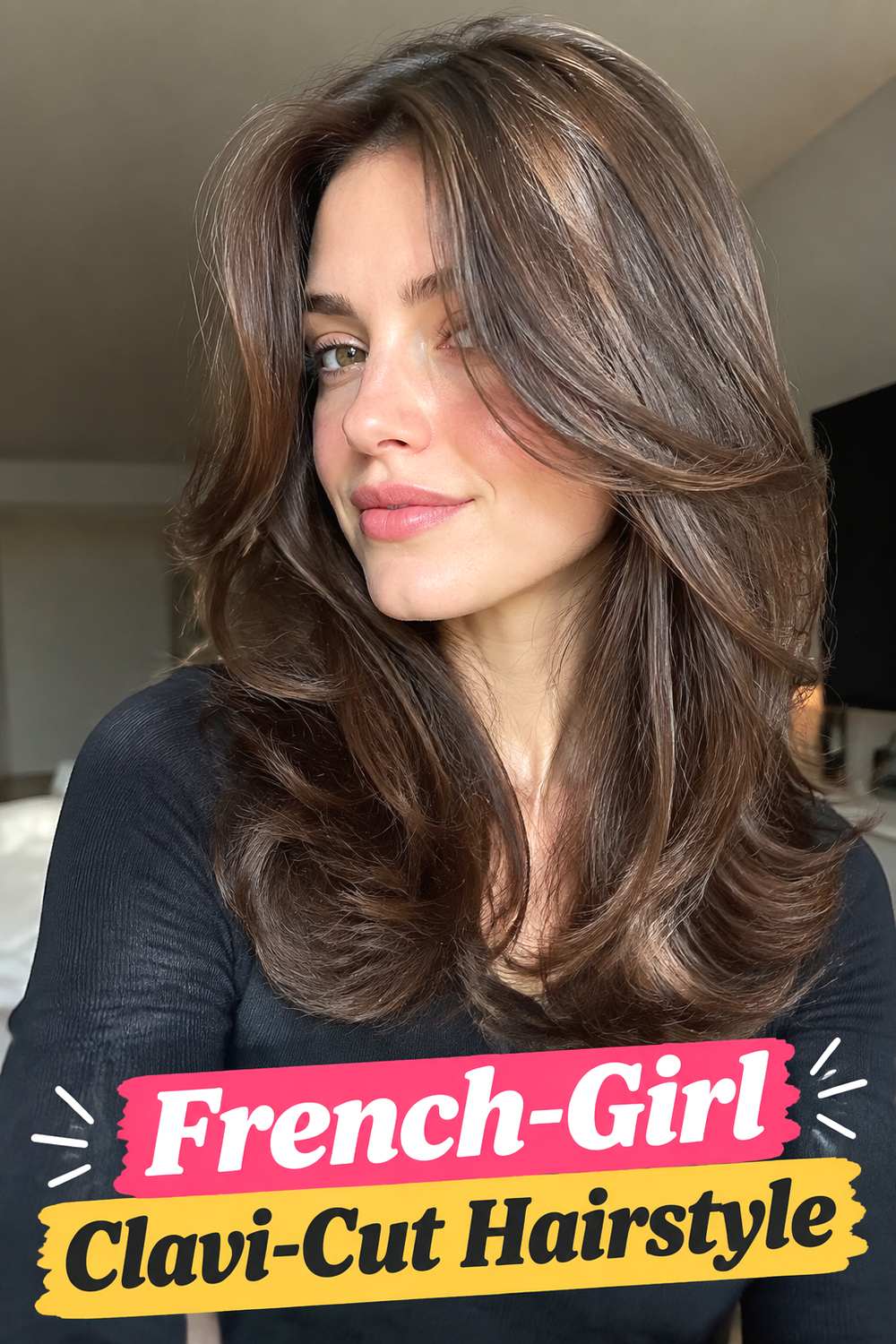 French-Girl Clavi-Cut Hairstyle