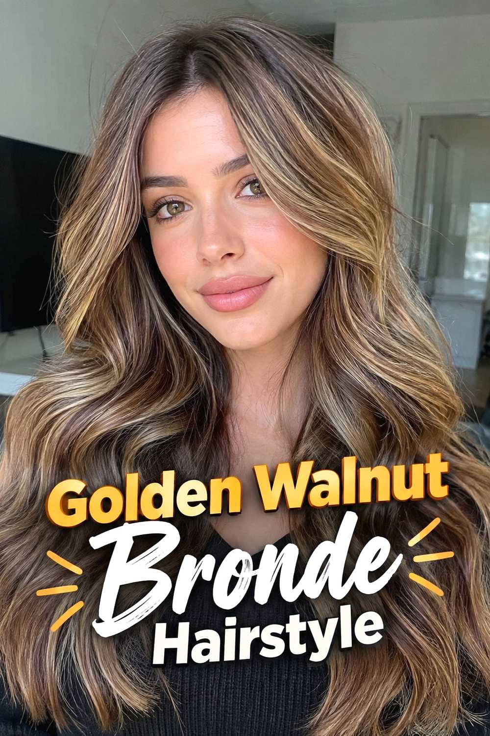 14. Golden Walnut Bronde Hairstyle