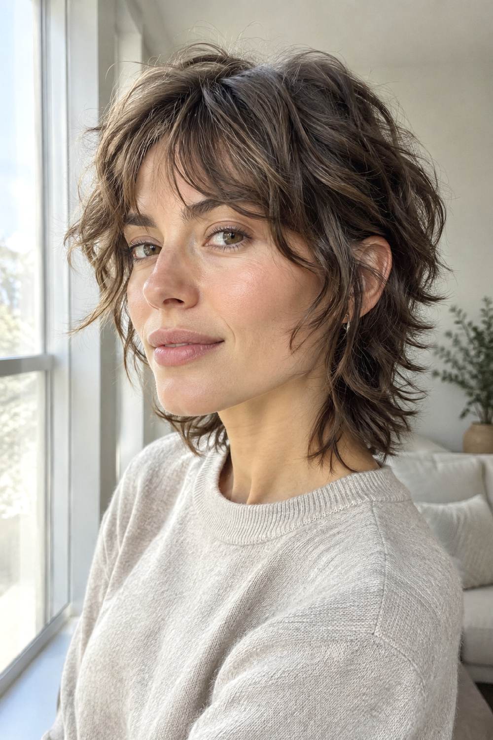 Grown-Out Mixie Pixie Mullet Hairstyle