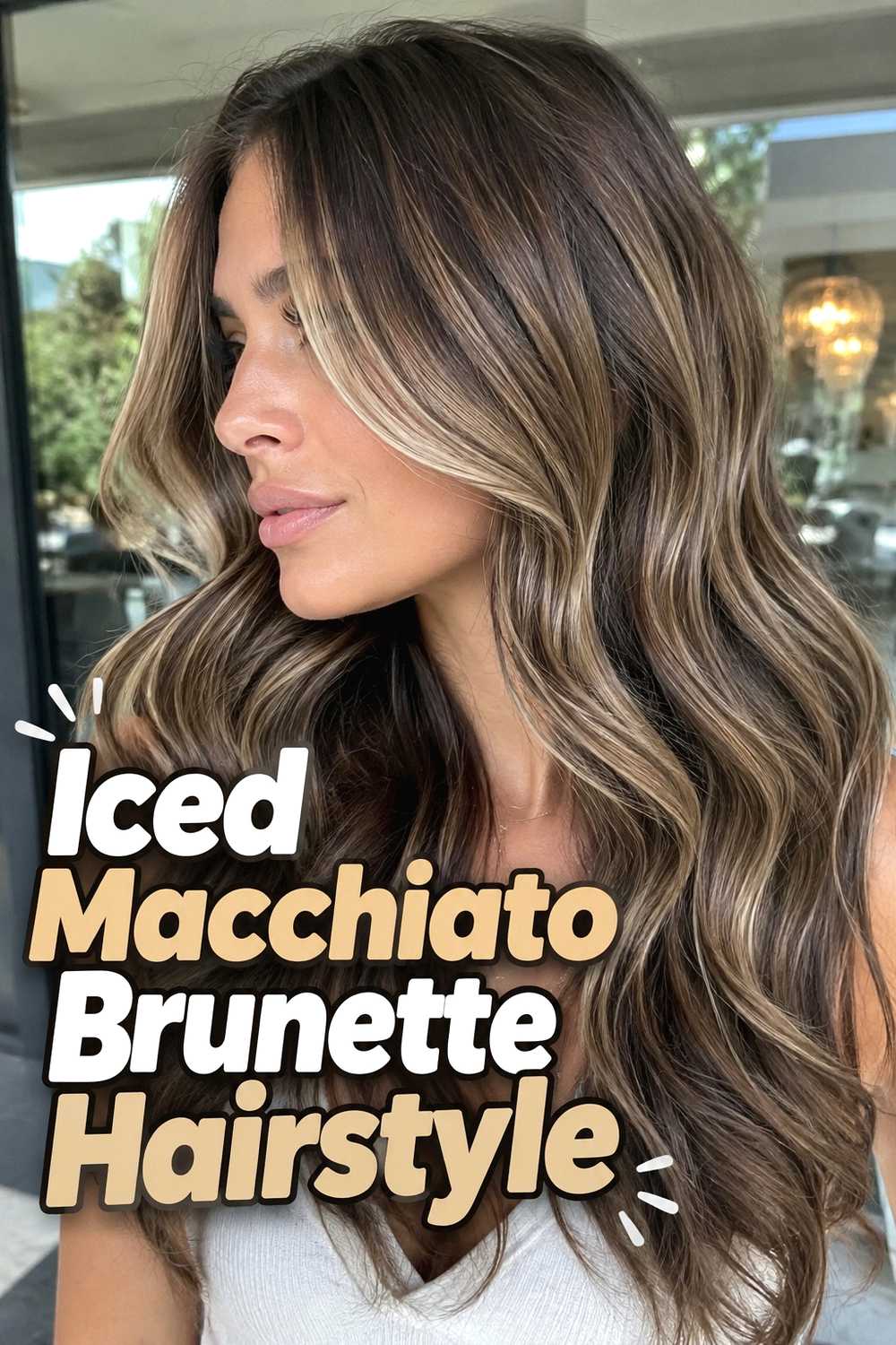 5. Iced Macchiato Brunette Hairstyle