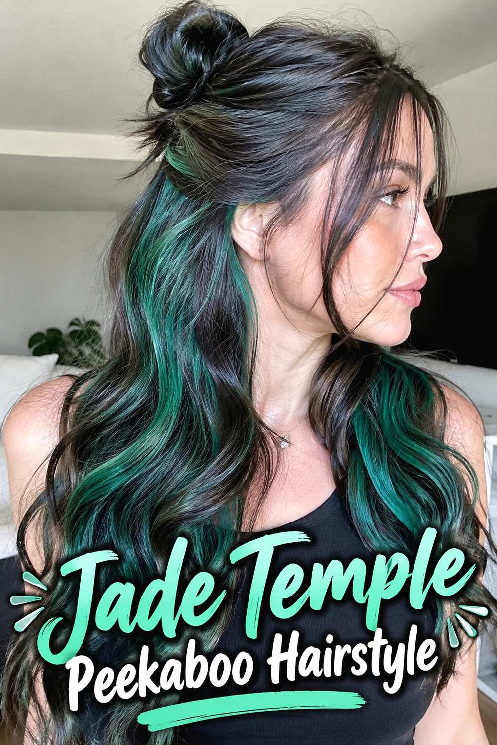 9. Jade Temple Peekaboo Hairstyle