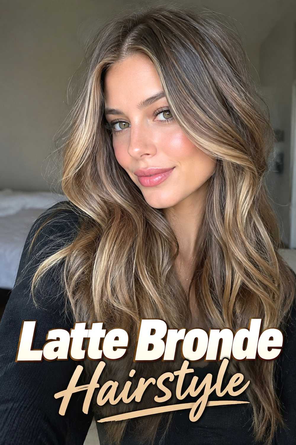 11. Latte Bronde Hairstyle