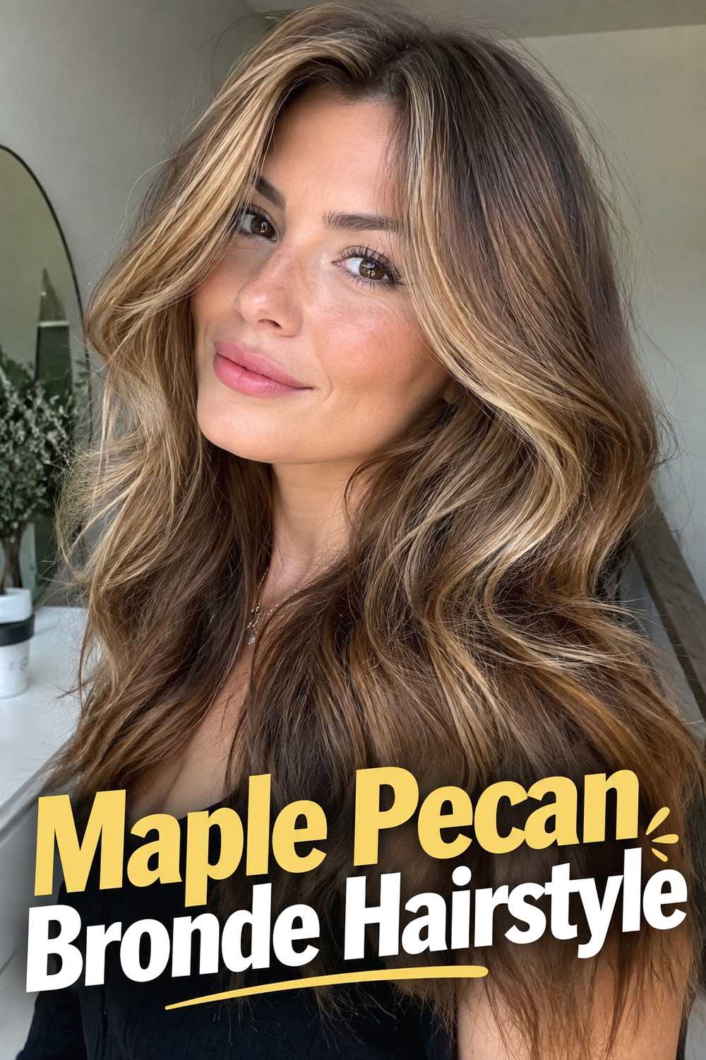 13. Maple Pecan Bronde Hairstyle