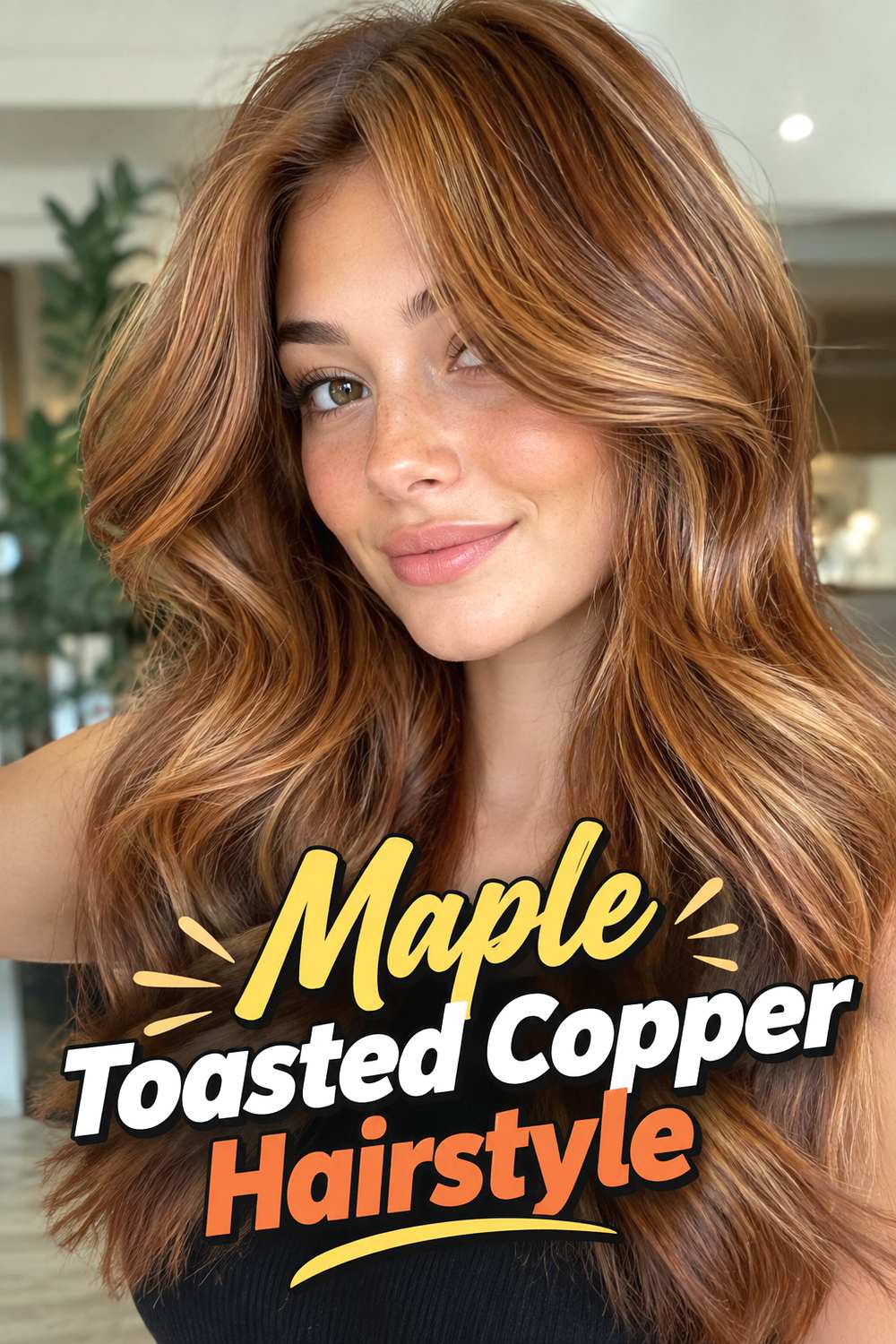 Maple Toasted Copper Hairstyle