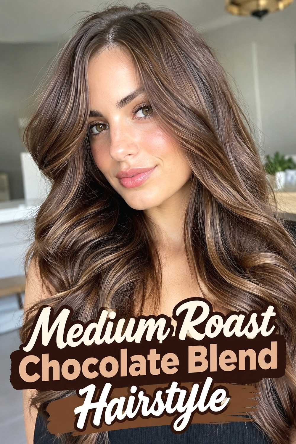 10. Medium Roast Chocolate Blend Hairstyle