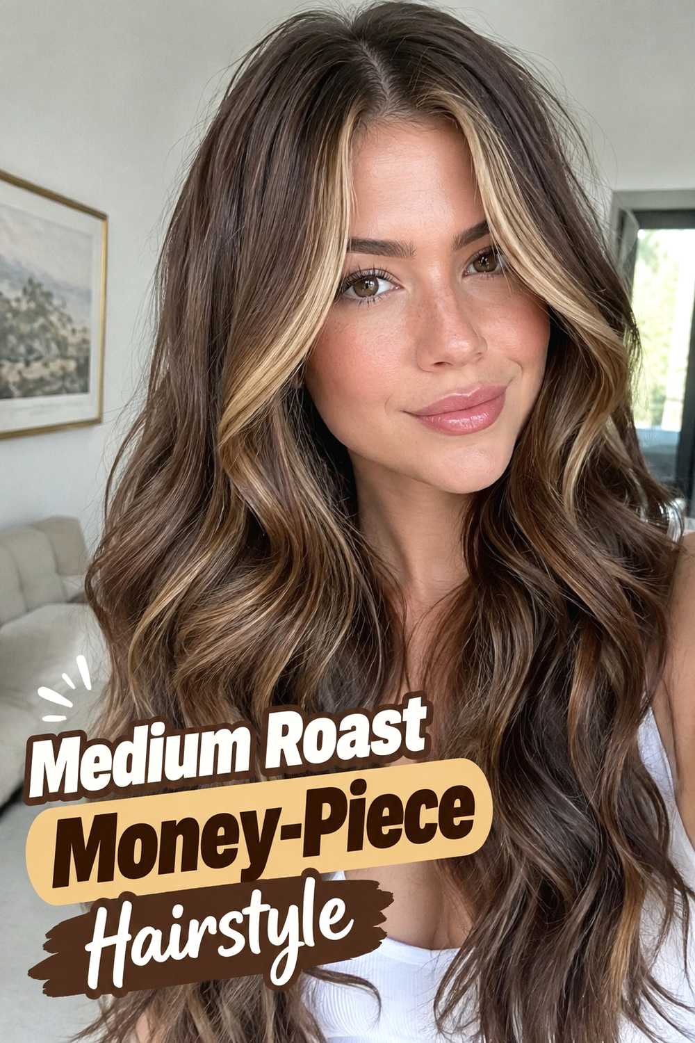 15. Medium Roast Money Piece Hairstyle