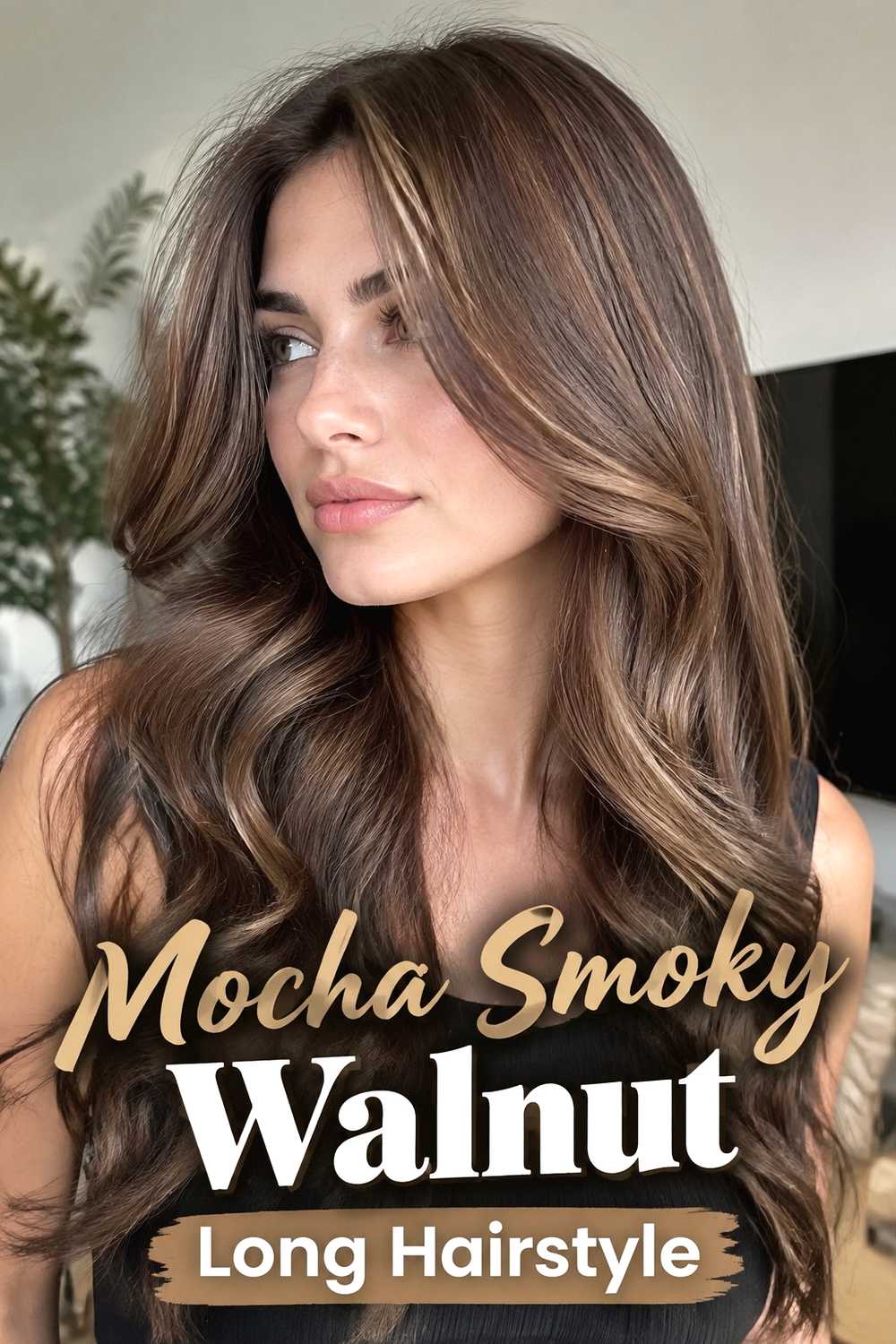 11. Mocha Smoky Walnut Long Hairstyle