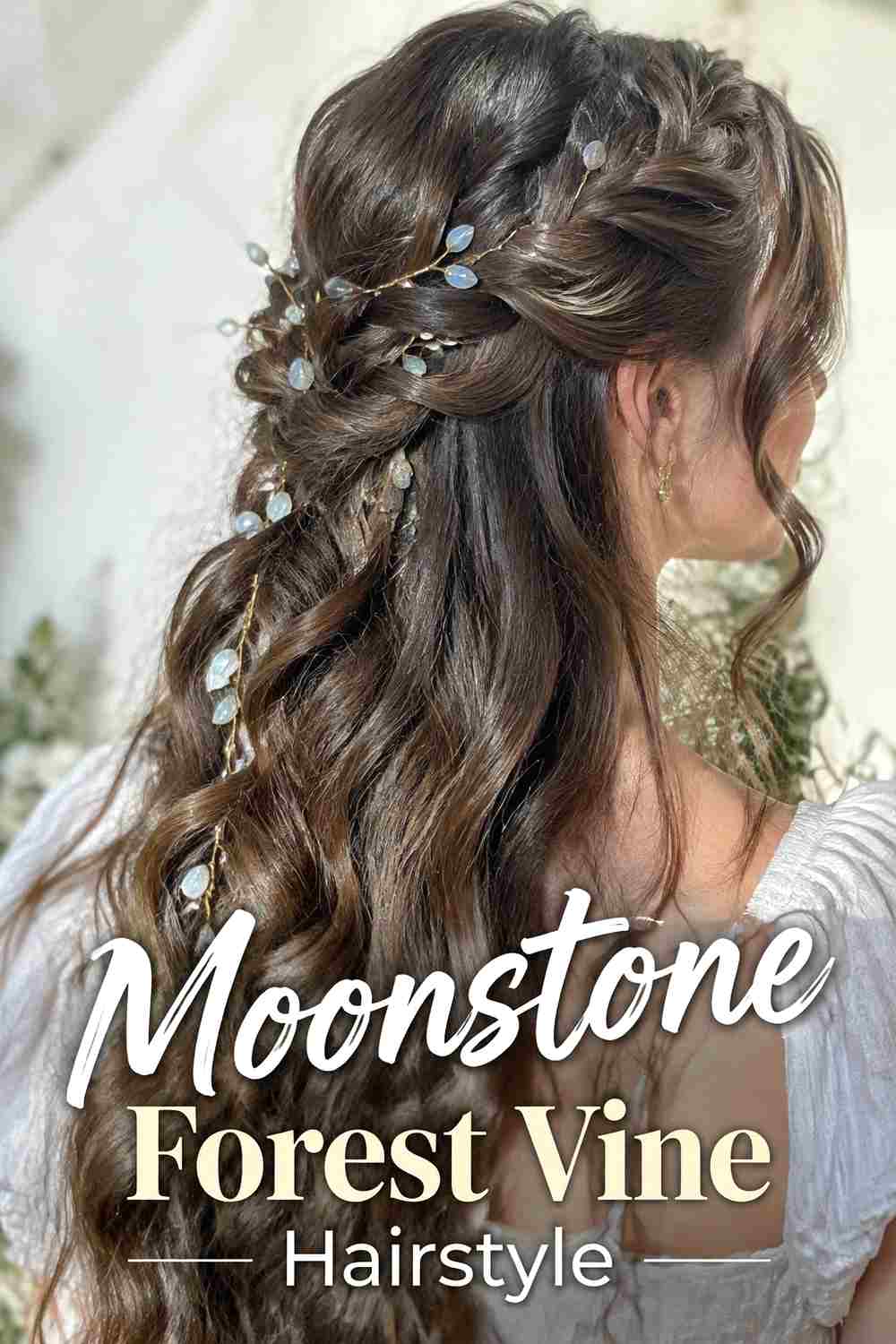 13. Moonstone Forest Vine Hairstyle