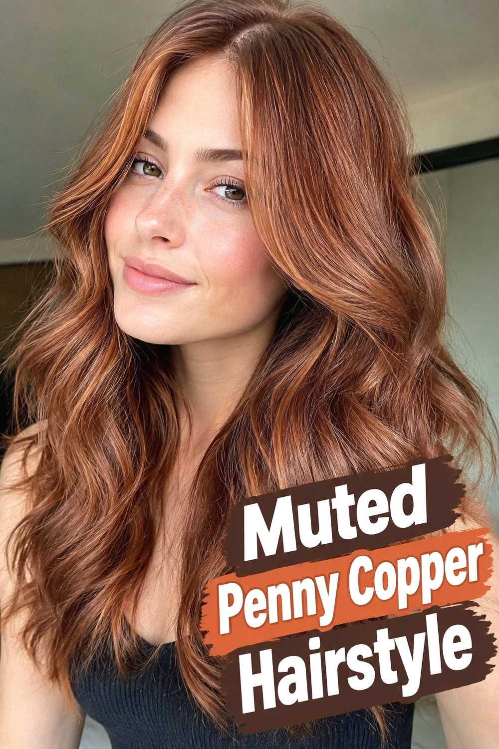 13. Muted Penny Copper Hairstyle