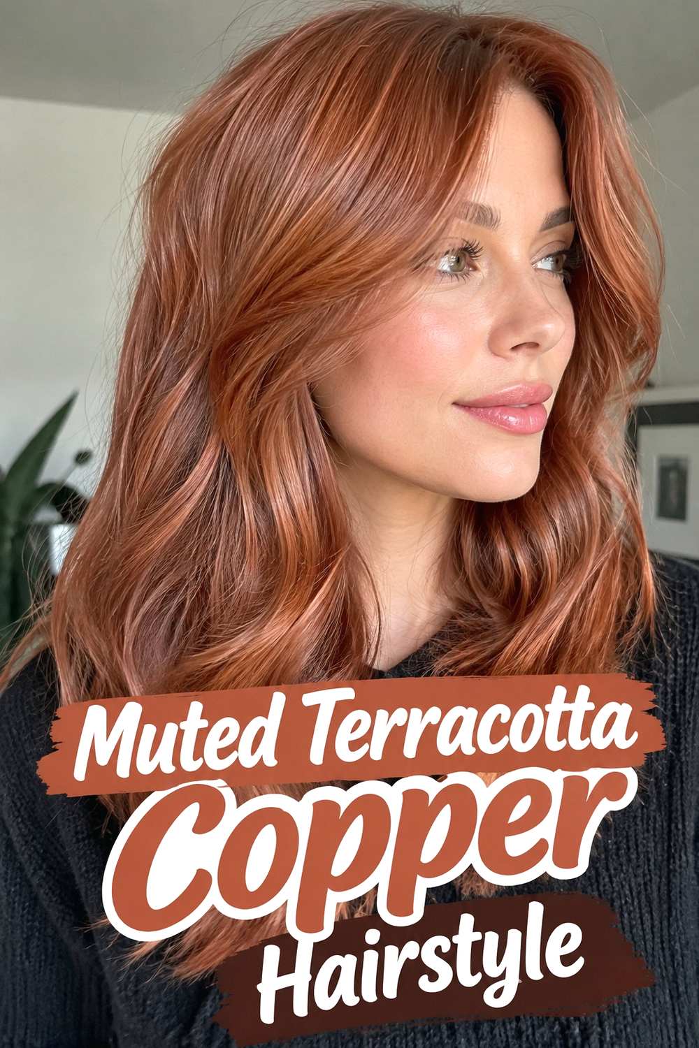 8. Muted Terracotta Copper Hairstyle