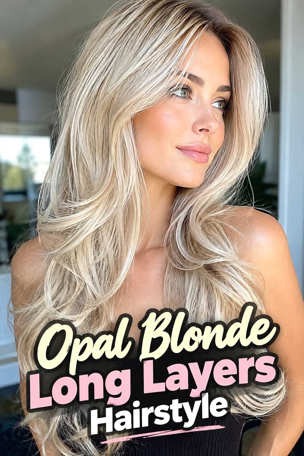 16. Opal Blonde Long Layers Hairstyle