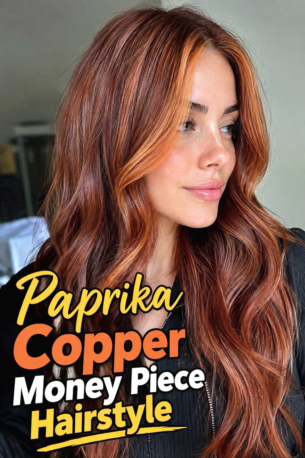 5. Paprika Copper Money Piece Hairstyle
