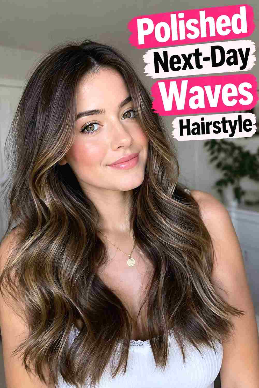 20. Polished Next Day Waves Hairstyle