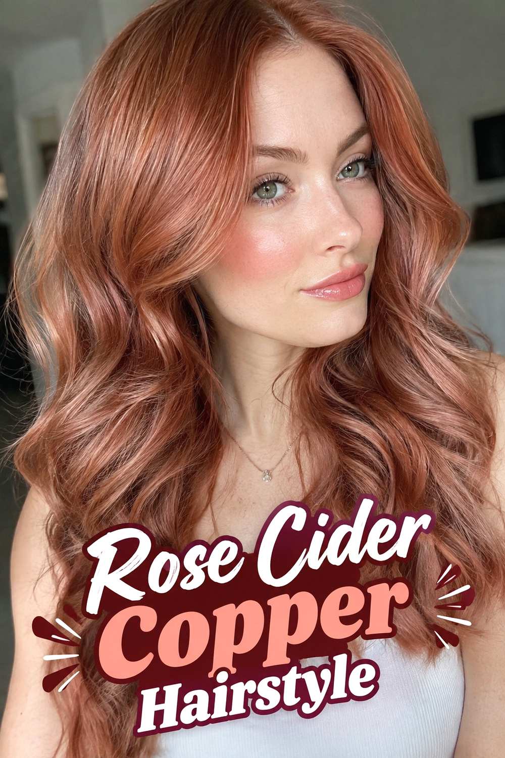 9. Rose Cider Copper Hairstyle