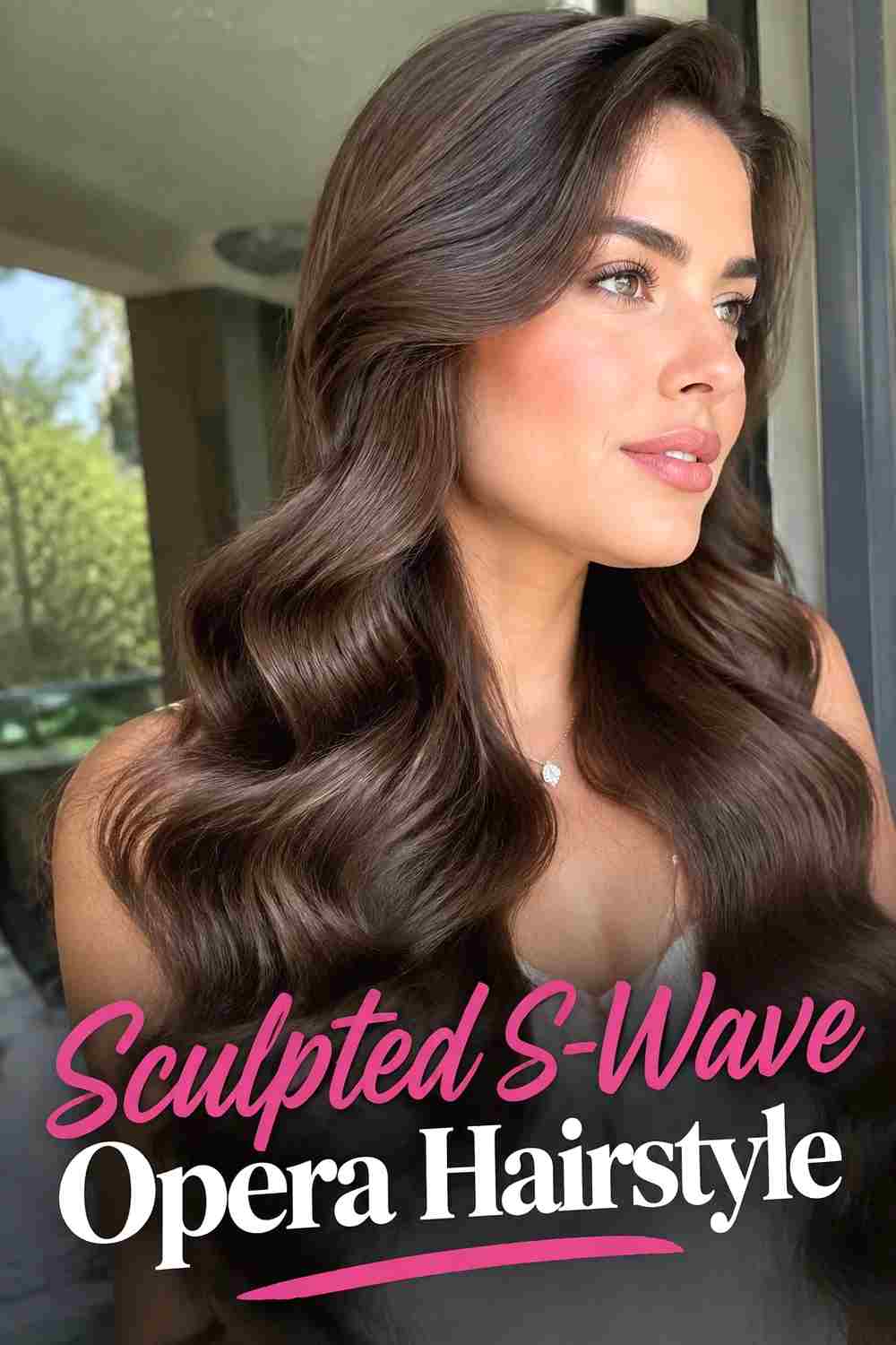 6. Sculpted S Wave Opera Hairstyle