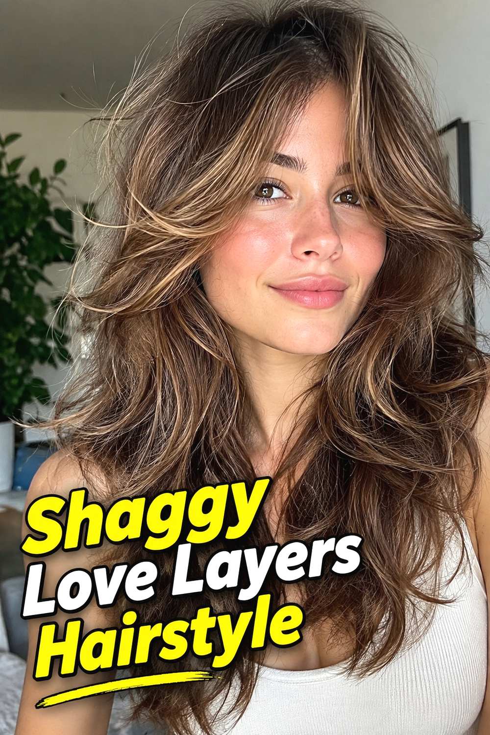 13. Shaggy Love Layers Hairstyle
