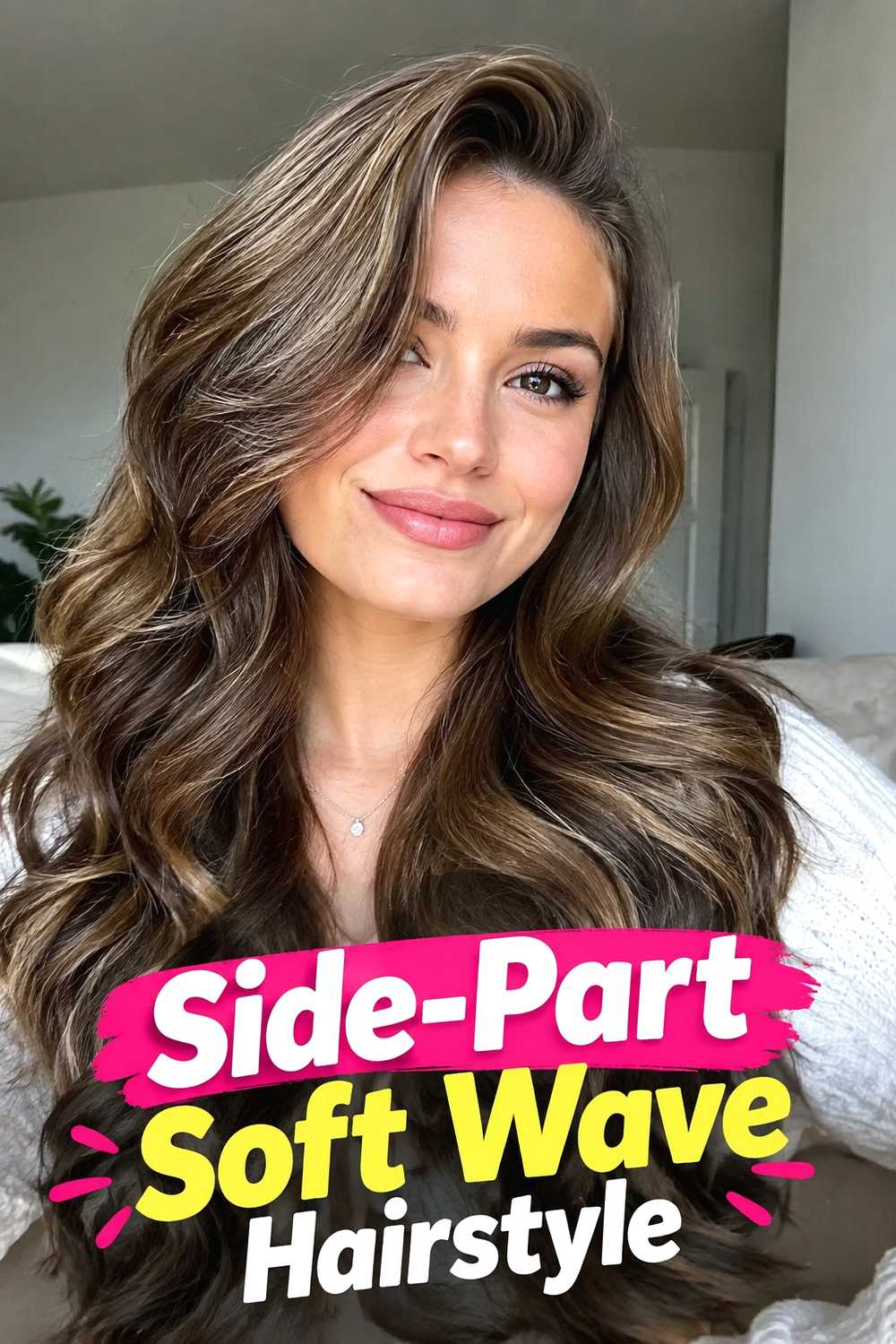 4. Side Part Soft Wave Hairstyle
