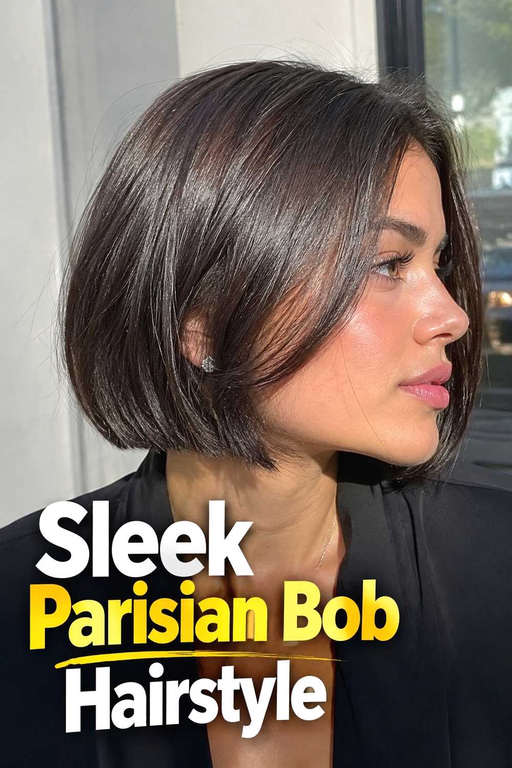 7. Sleek Parisian Bob Hairstyle