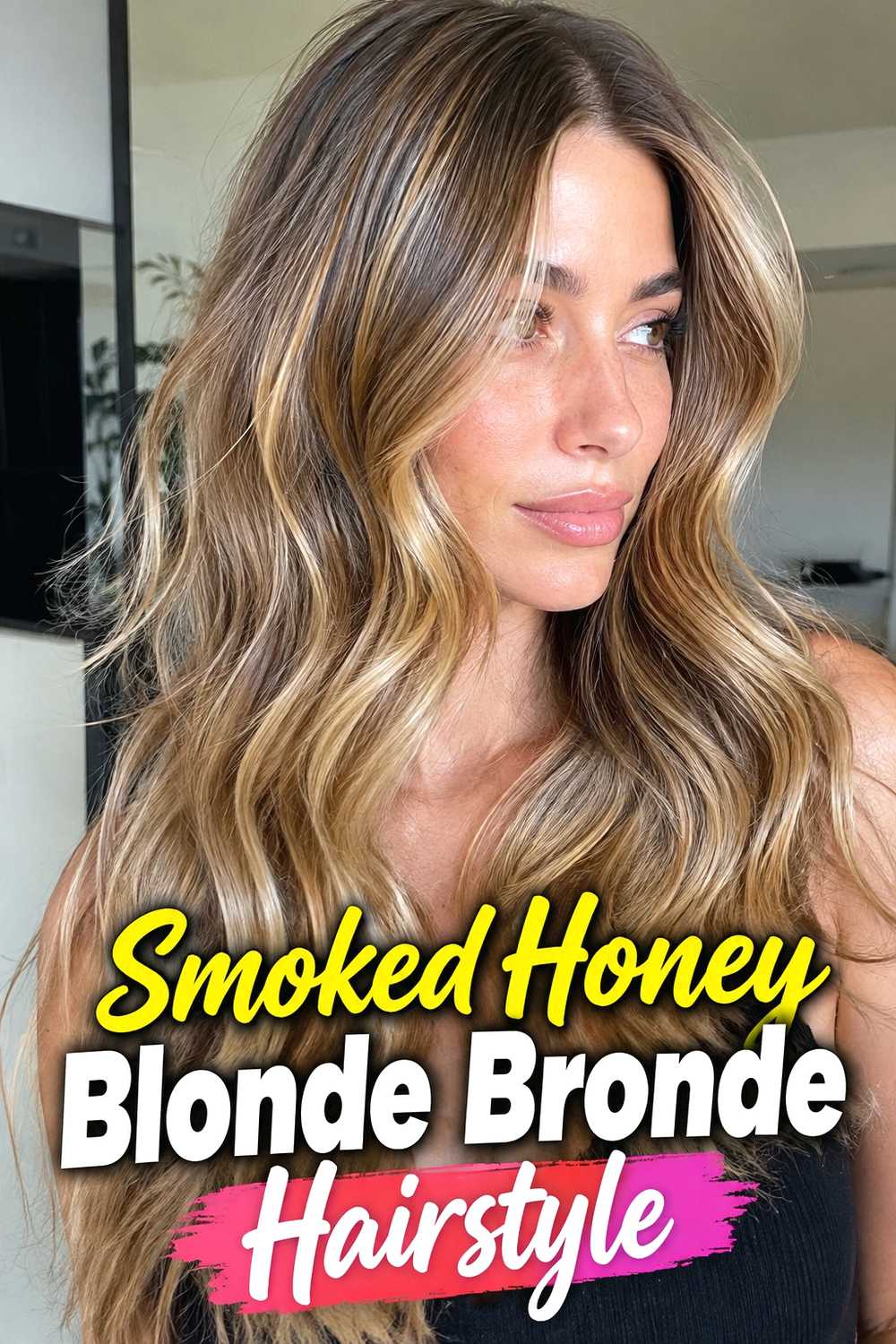10. Smoked Honey Blonde Bronde Hairstyle