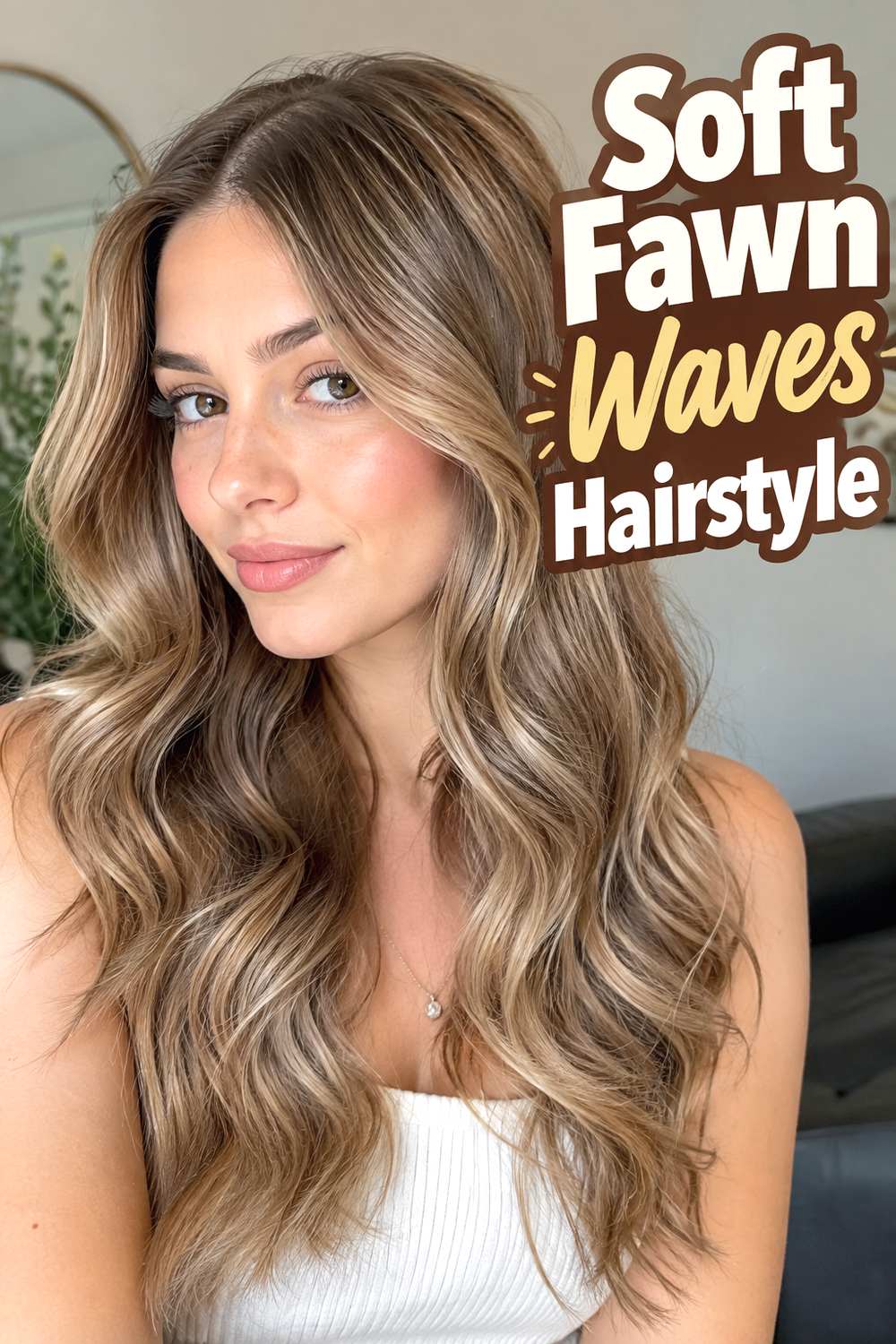 Soft Fawn Waves Hairstyle